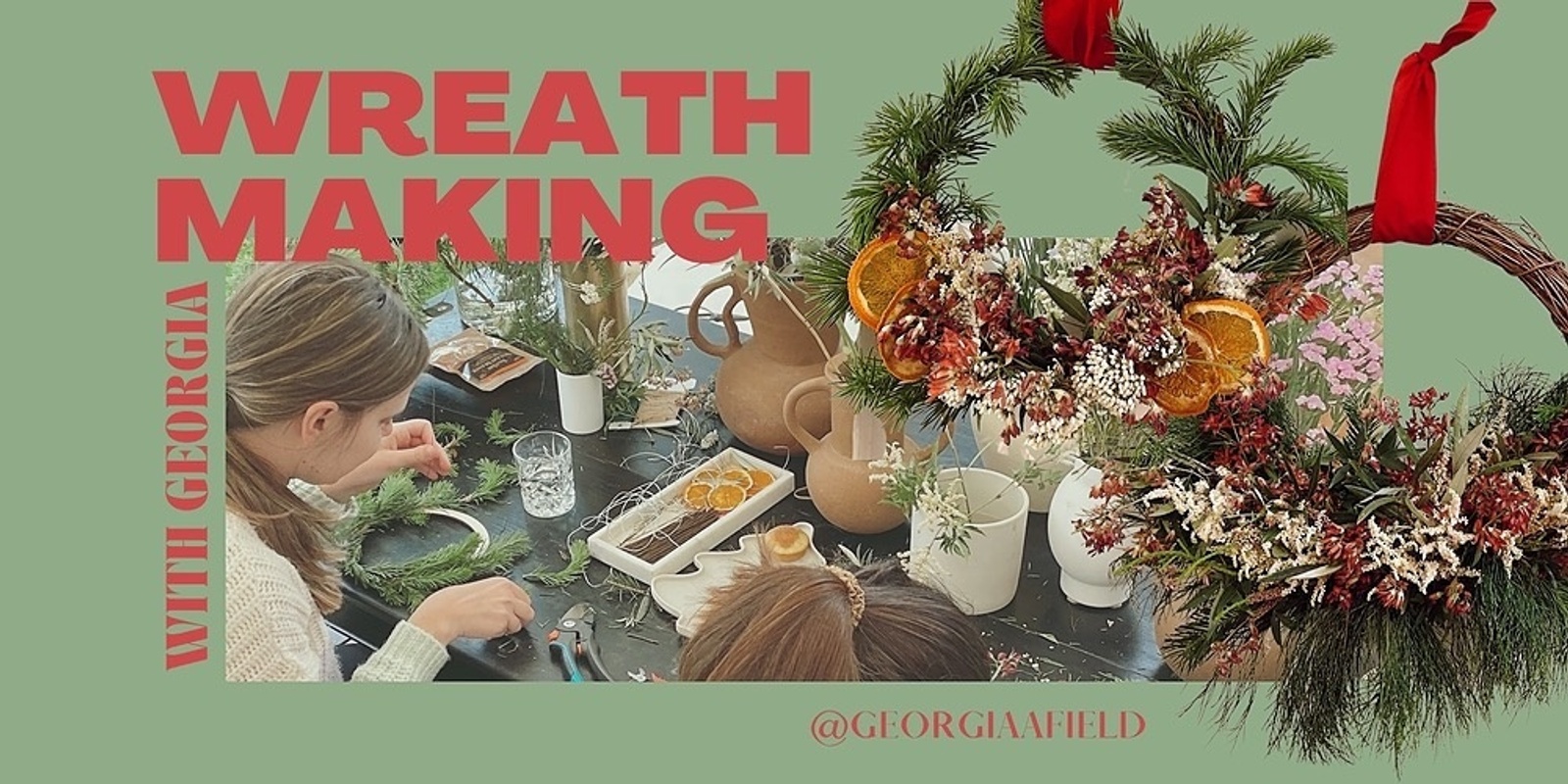 Banner image for Christmas Wreath Workshop
