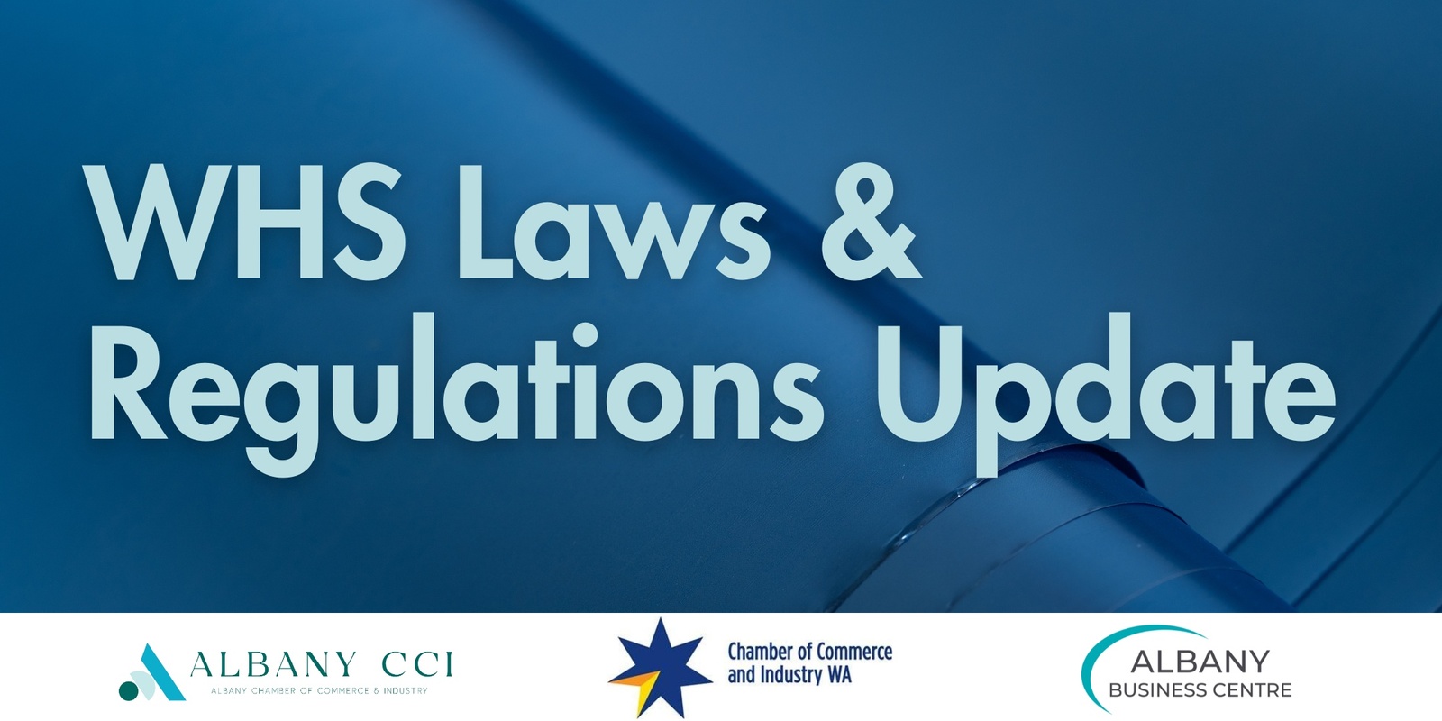 Banner image for WHS Laws + Regulations Updates