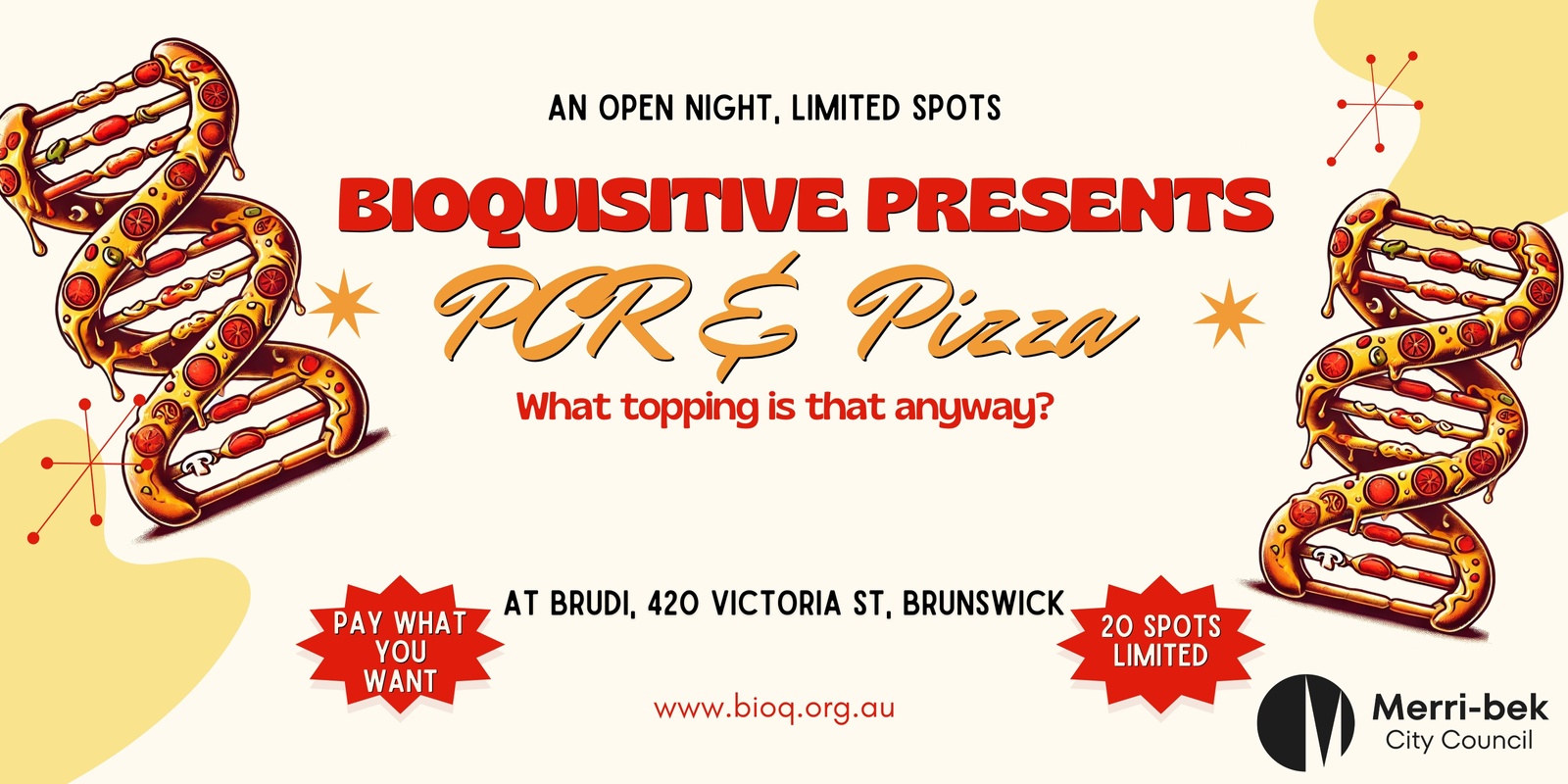 Banner image for BioQuisitive PCR and Pizza Night: December Edition