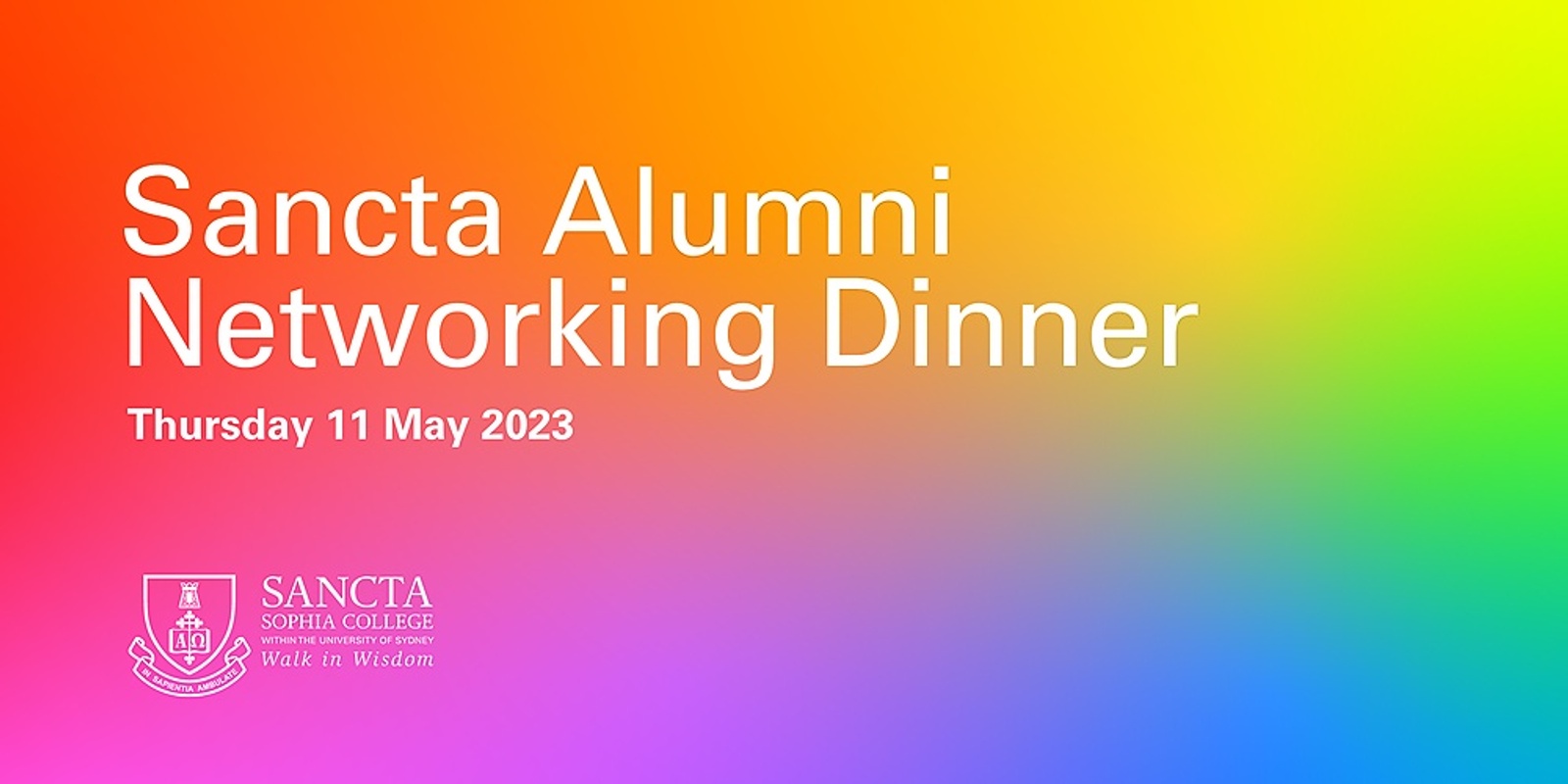 Banner image for Sancta Alumni Networking Dinner