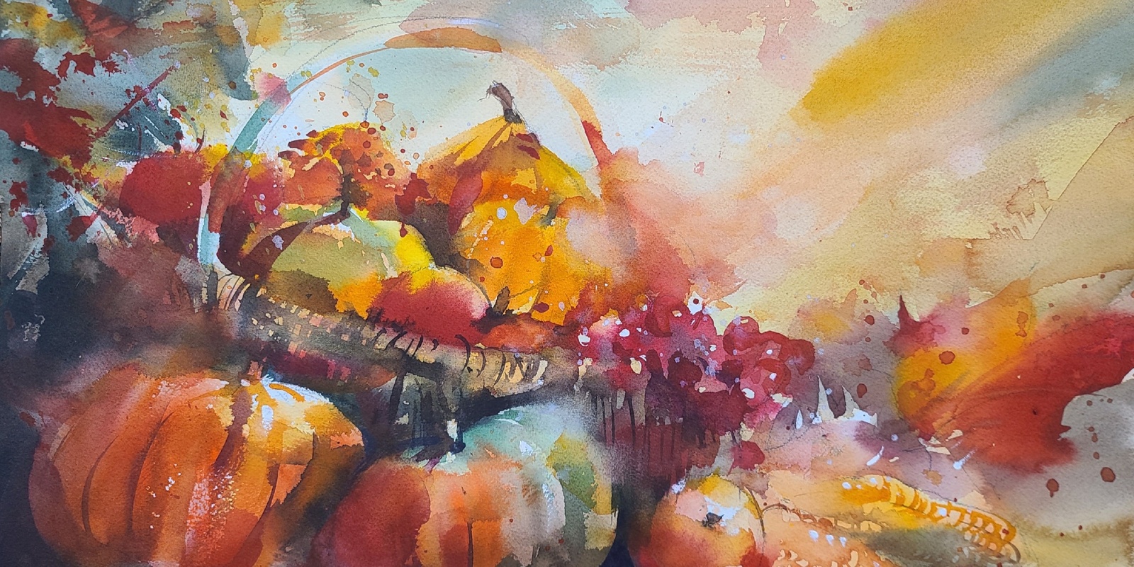 Banner image for Still Life in Watercolor with Lyudmila Tomova Clark