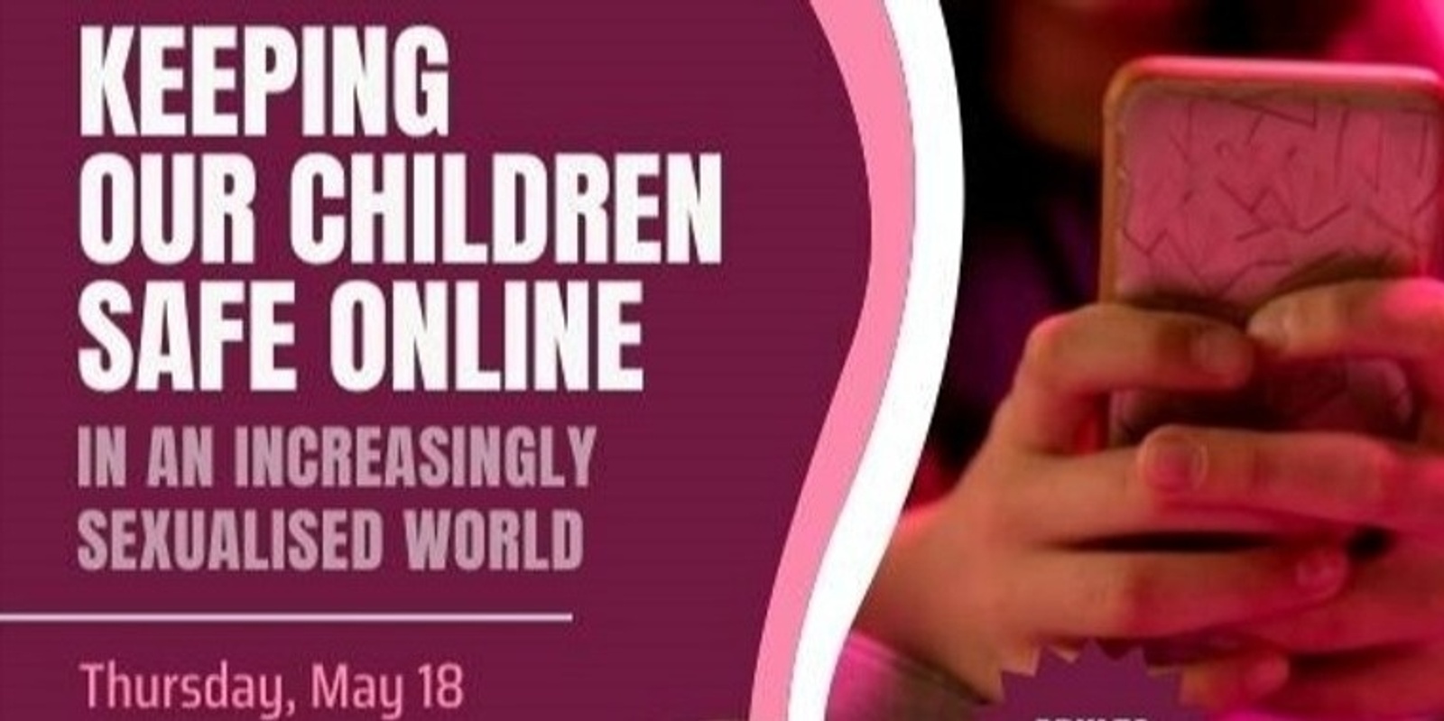 Banner image for Keeping our children safe online
