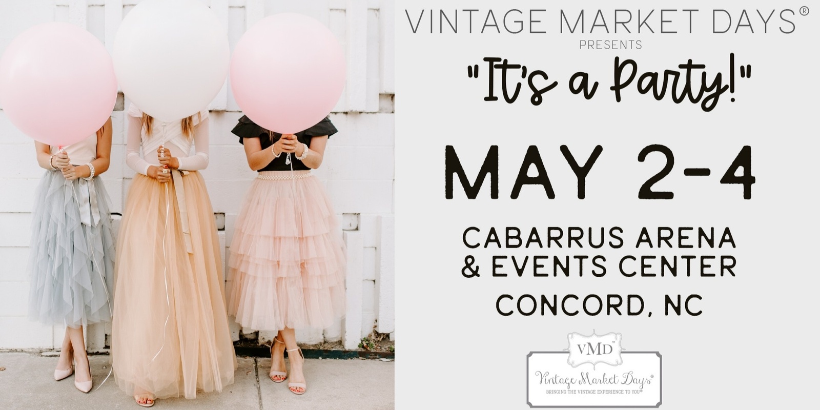 Banner image for Vintage Market Days® of Charlotte presents "It's a Party!"