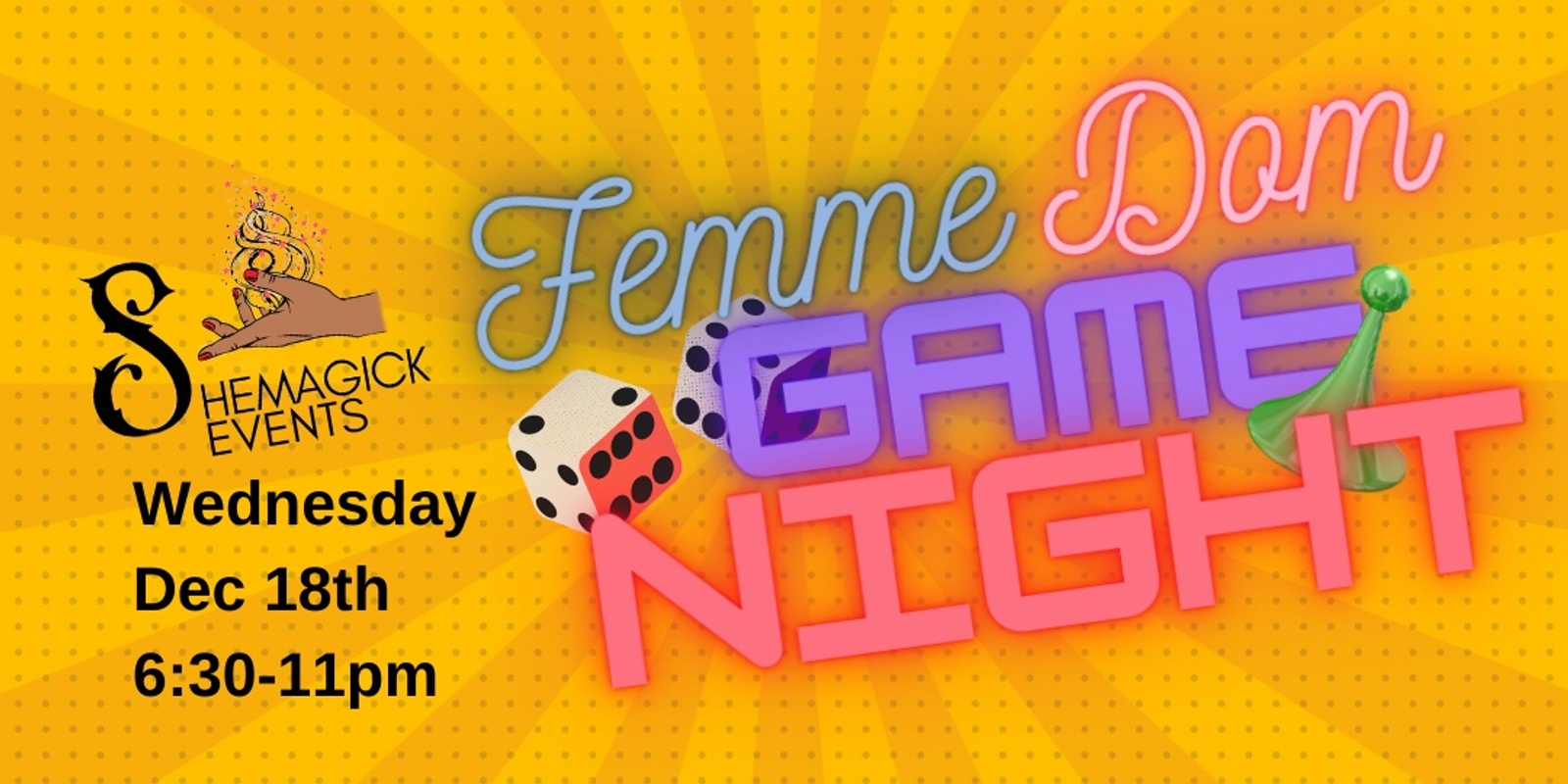 Banner image for Femme Dom Game Night