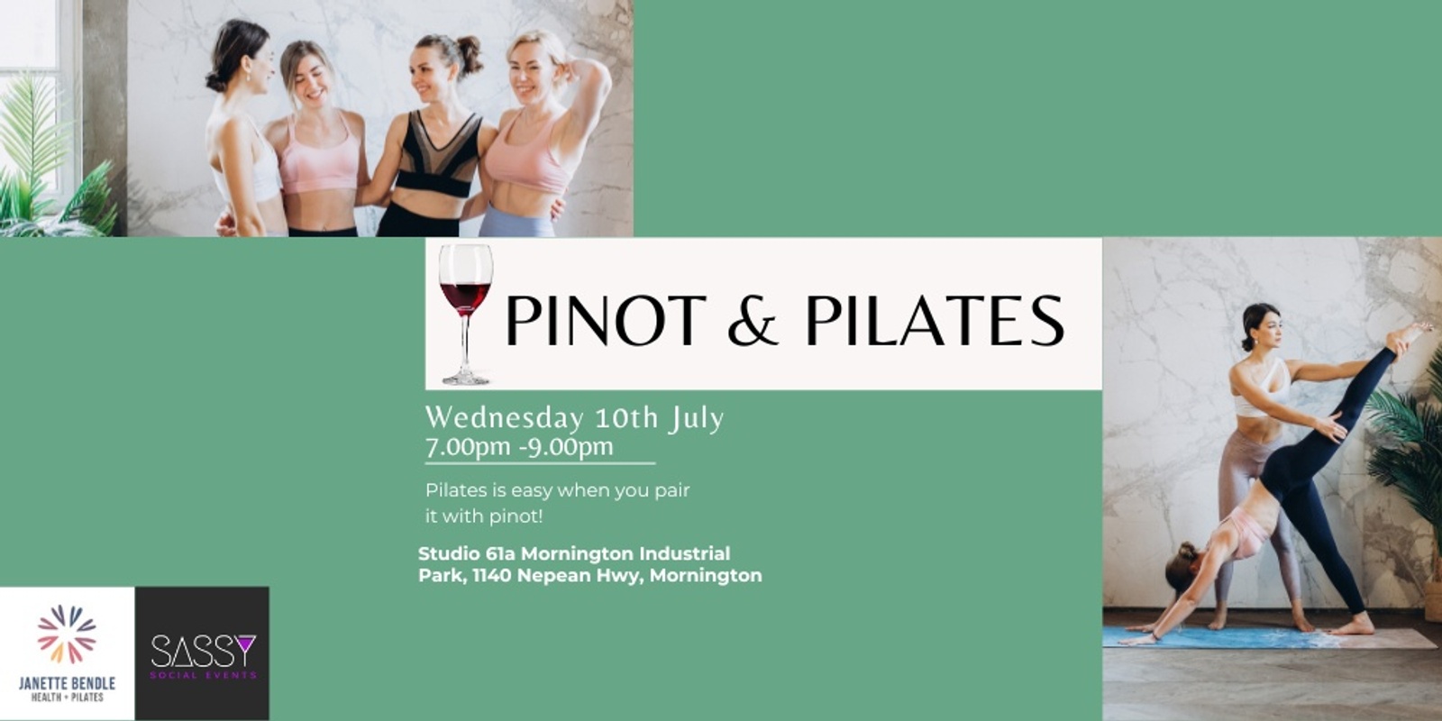 Banner image for PINOT & PILATES