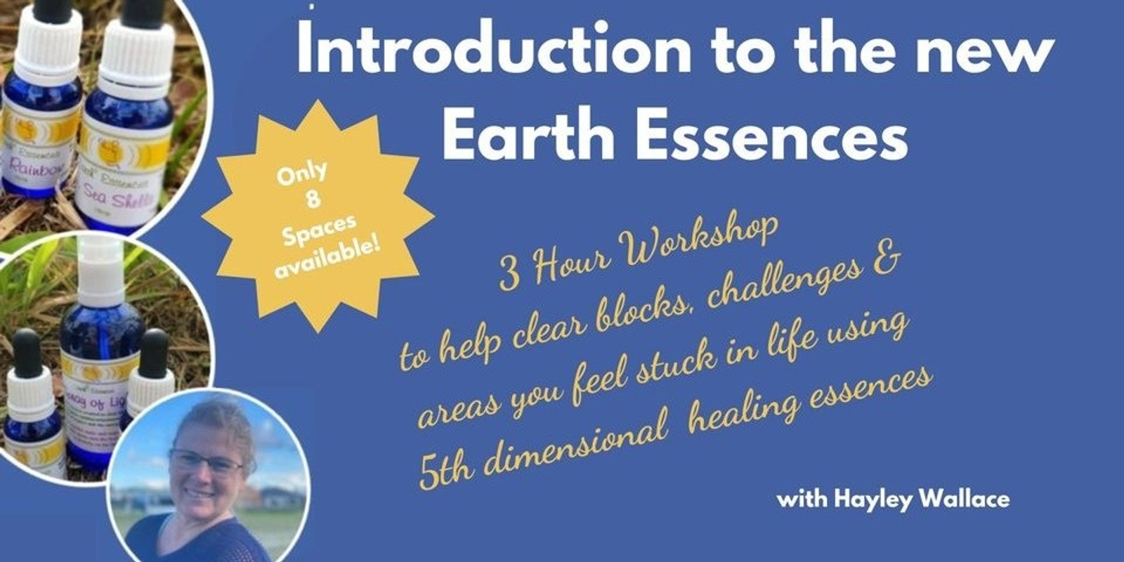 Banner image for Introduction to The New Earth Essences