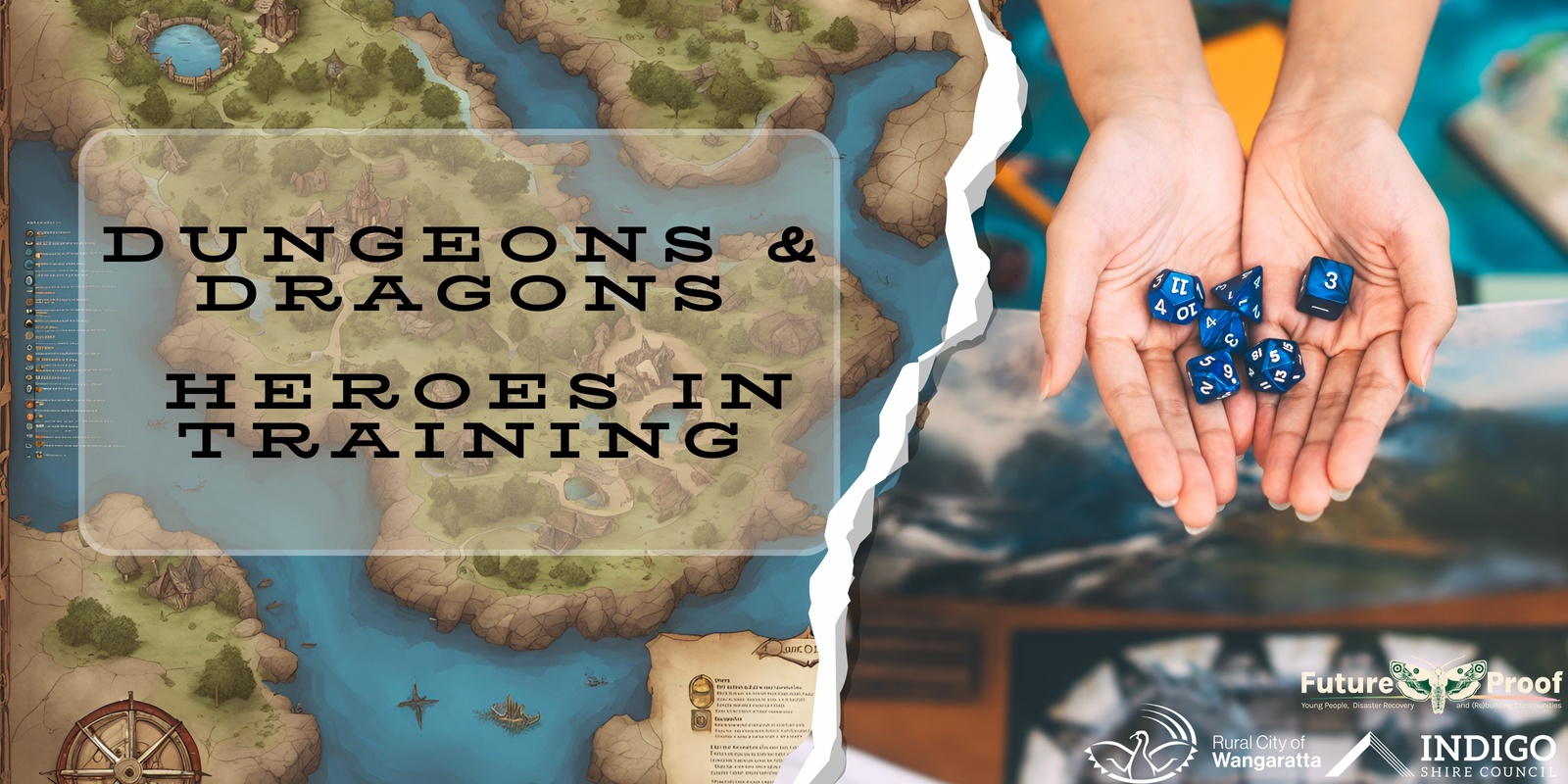 Banner image for Dungeons and Dragons, Heroes in Training Workshop - World Building & Campaigns