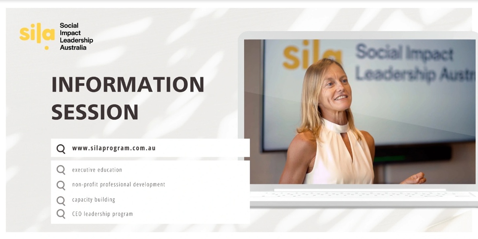 Banner image for SILA Information Session