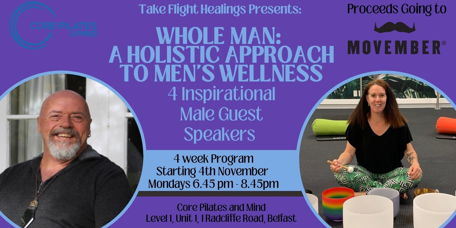 Banner image for Whole Man:  A Holistic Approach to Men's Wellness