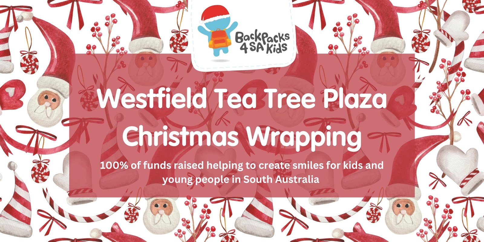 Banner image for Westfield Tea Tree Plaza Christmas Wrapping