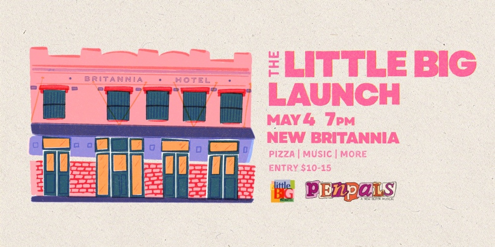 Banner image for The Little Big Launch & Penpals Fundraiser