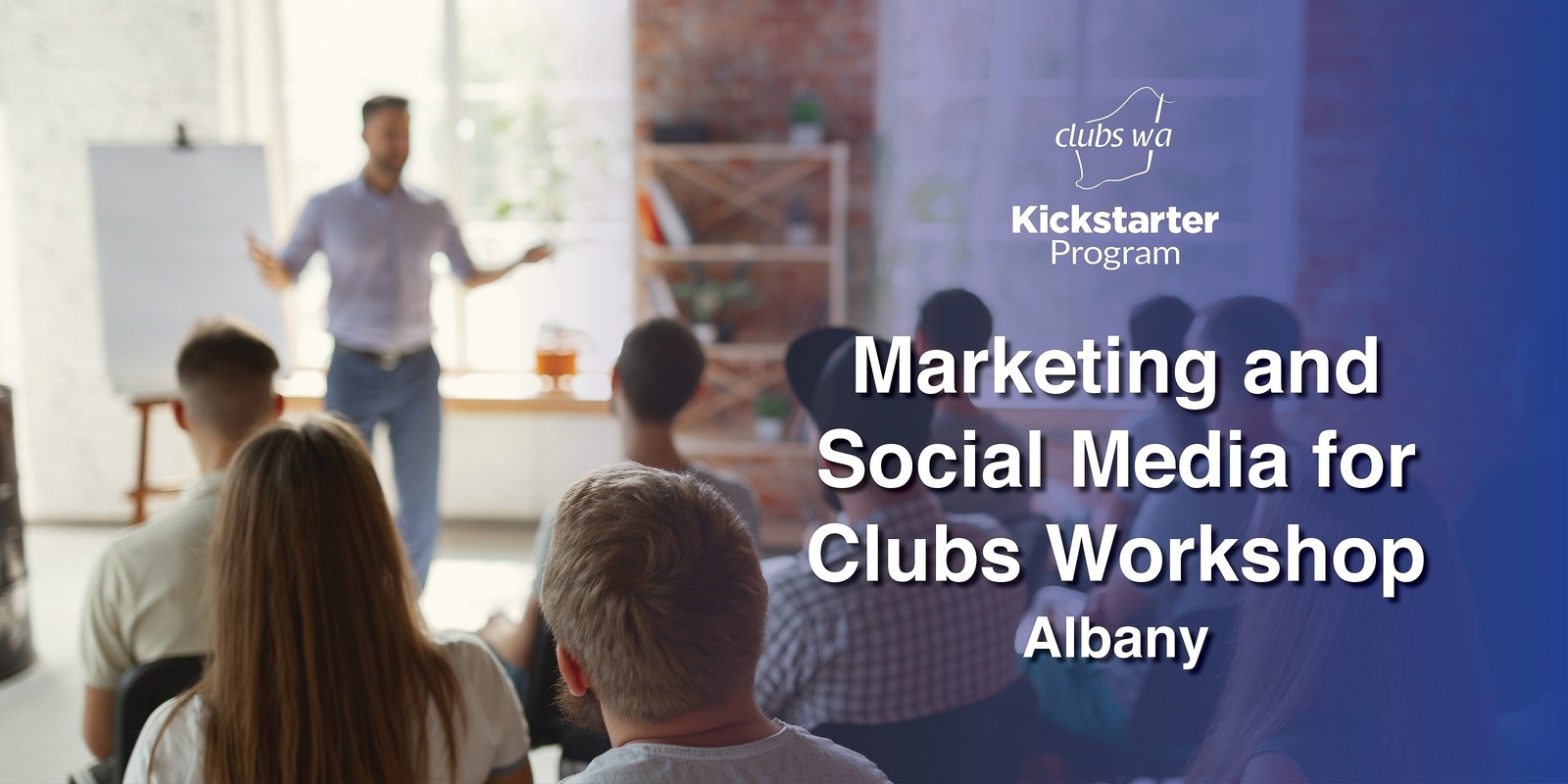 Banner image for Marketing and Social Media for Clubs - Albany