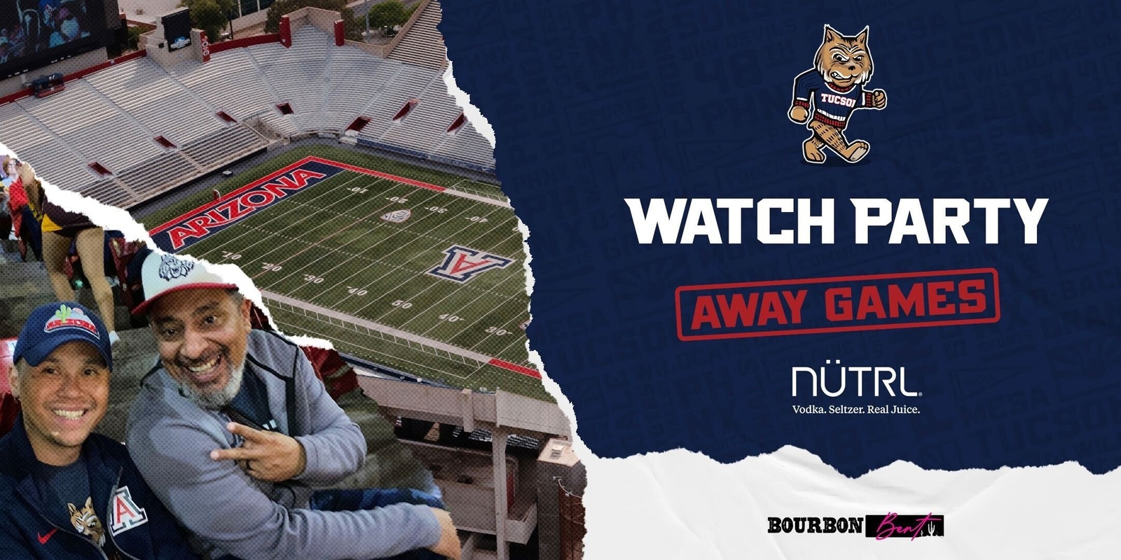 Banner image for PHNX Arizona Wildcats Away Game Watch Parties at Bourbon Bent