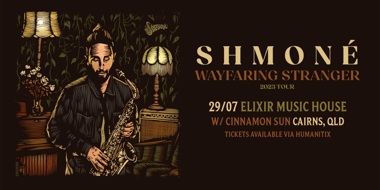 Banner image for Shmoné - Wayfaring Stranger tour - Elixir Music House W/Cinammon Sun
