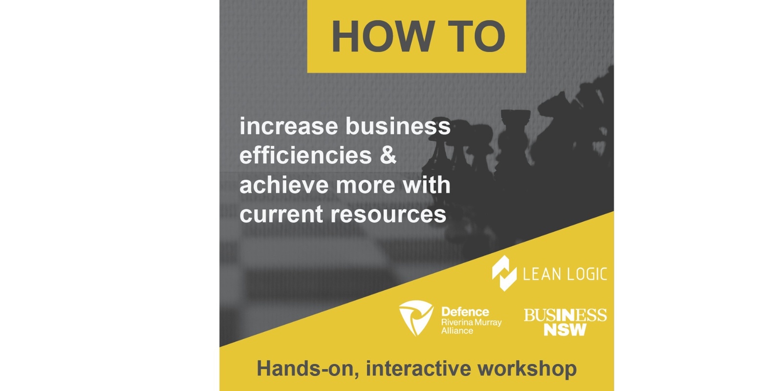 Banner image for DRMA - How to increase business efficiencies and achieve more with current resources 