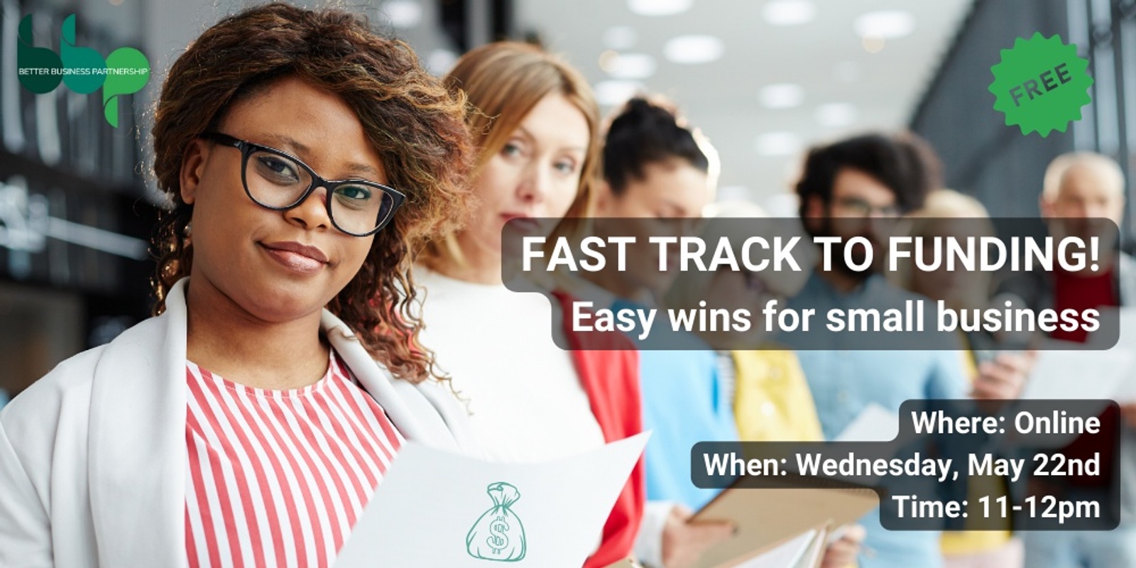 Banner image for Fast Track to Funding - Easy Wins for Small Business