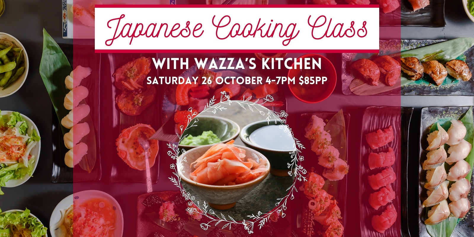 Banner image for Wazza's Kitchen | Japanese Cooking Class