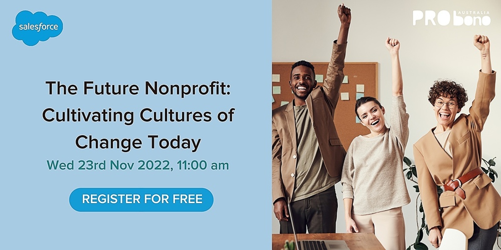 Banner image for The Future Nonprofit: Cultivating Cultures of Change Today 