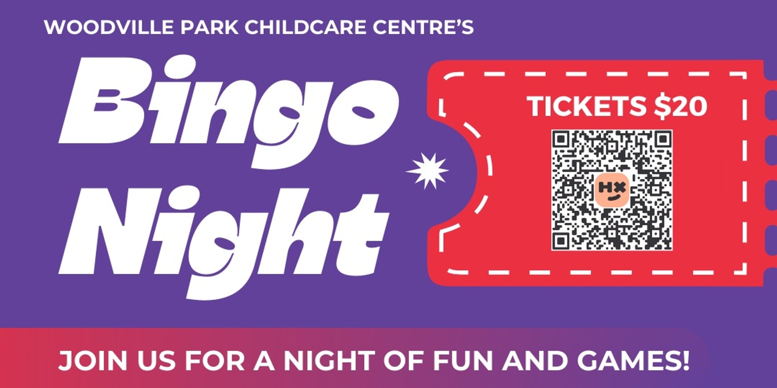 Banner image for Woodville Park Childcare Centre's Bingo Night 2024