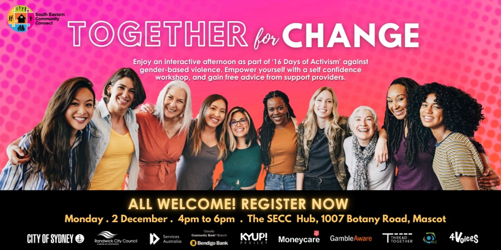 Banner image for Together for Change | Community Afternoon