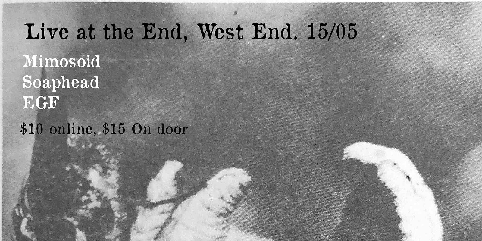 Banner image for Mimosoid, Soaphead, EGF Live at The End Bar