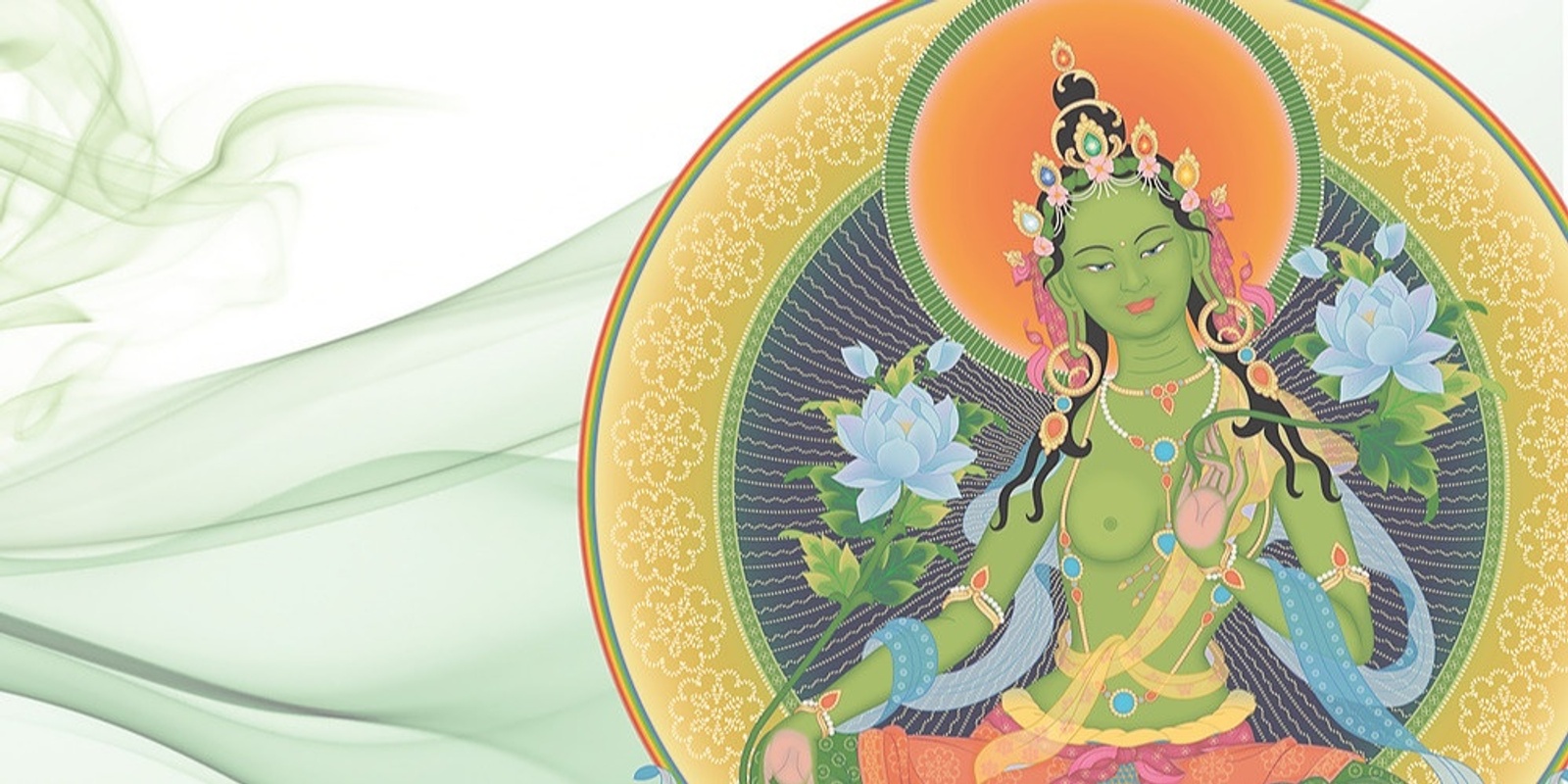 Banner image for Fearless Wisdom & Compassionate Action: The Empowerment of Buddha Green Tara - Sun 14 Mar