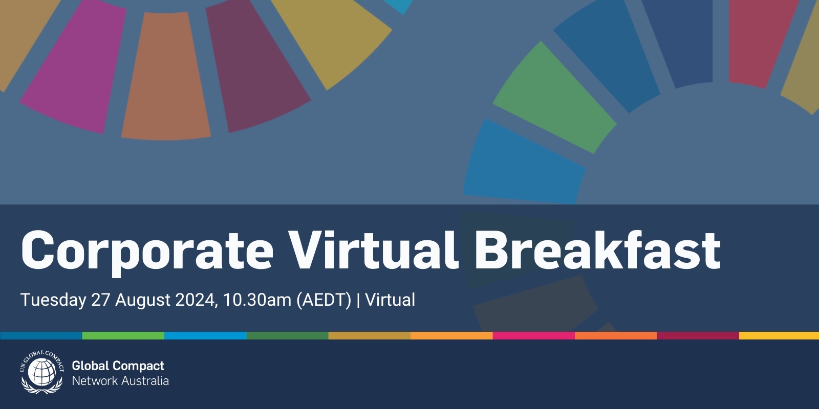 Banner image for UNGCNA Corporate Virtual Breakfast | August 2024