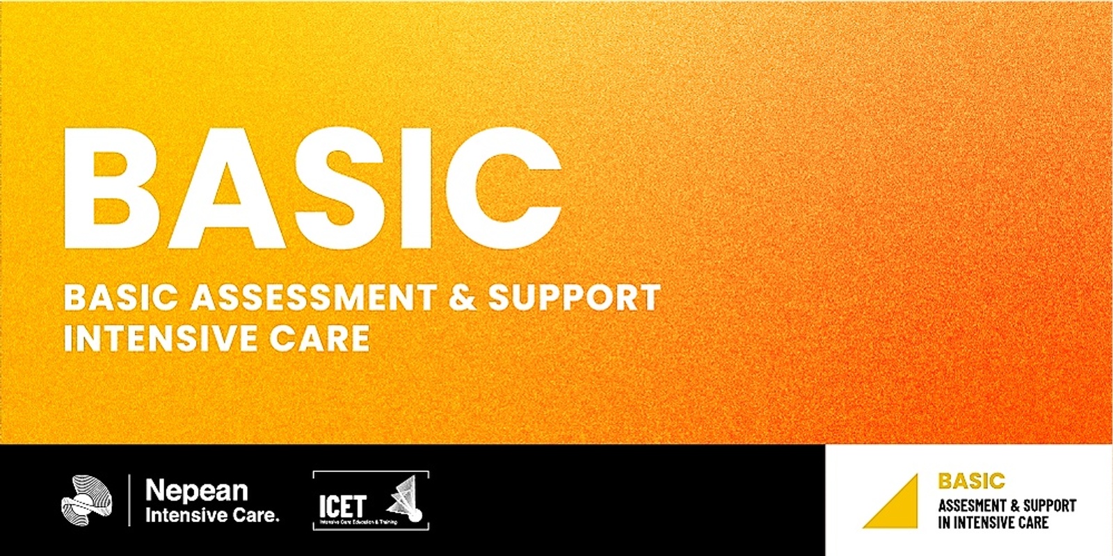 Banner image for BASIC Assessment and Support Intensive Care (BASIC) Course