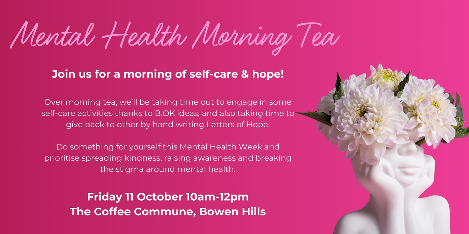 Banner image for Mental Health Morning Tea