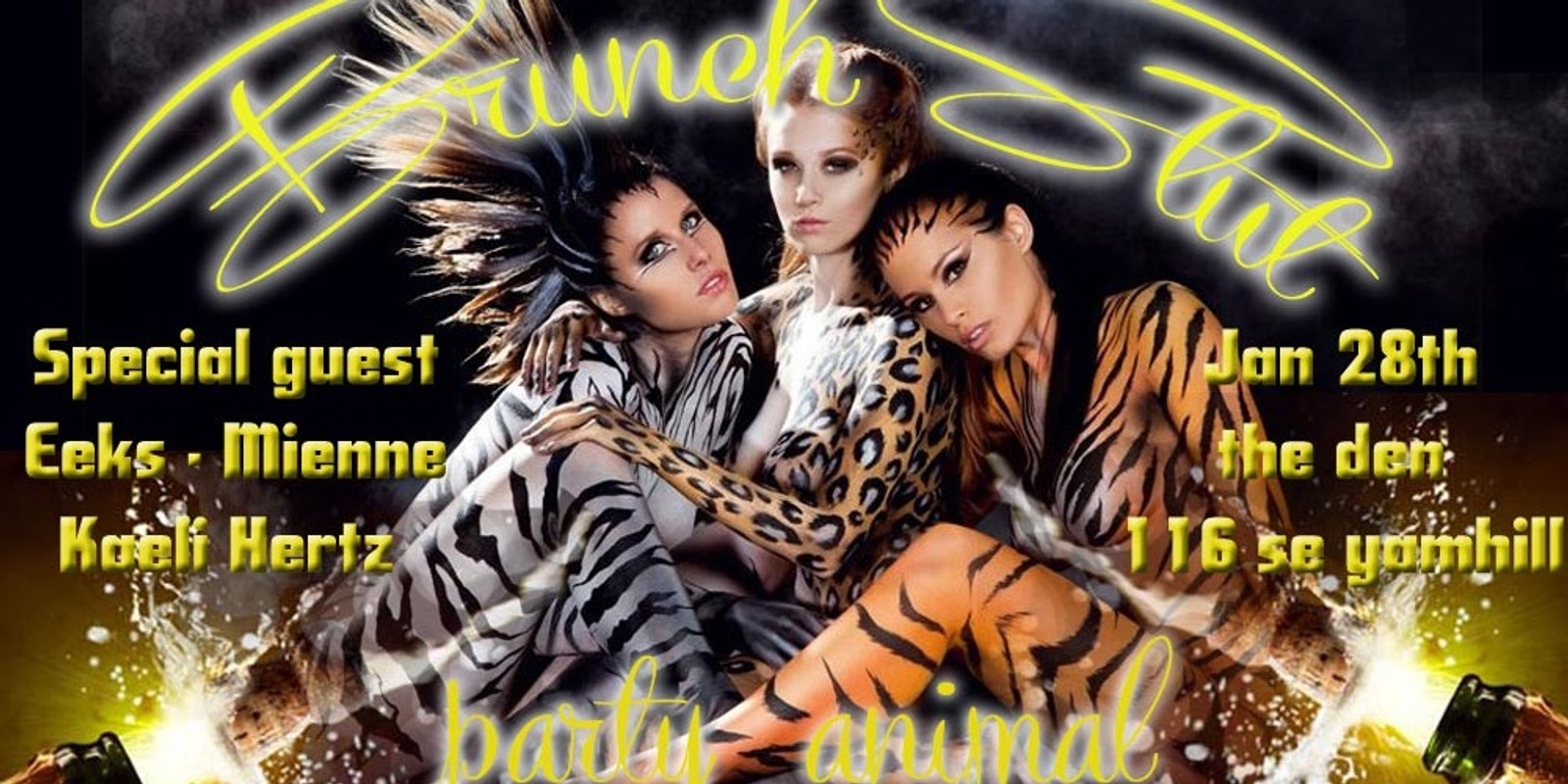 Banner image for BRUNCHSLUT * party animal
