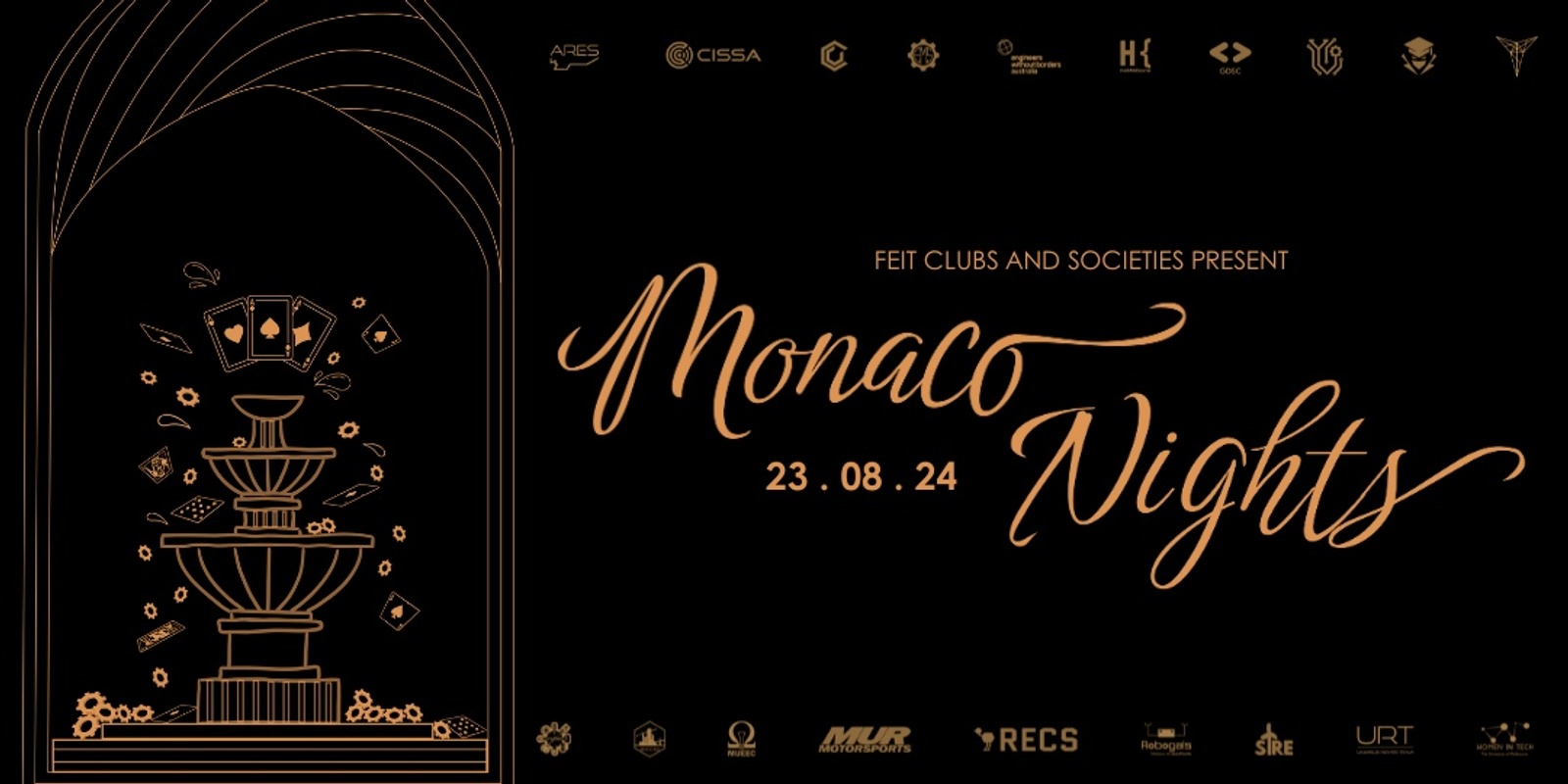 Banner image for FEIT Clubs and Societies Present: MONACO NIGHTS 