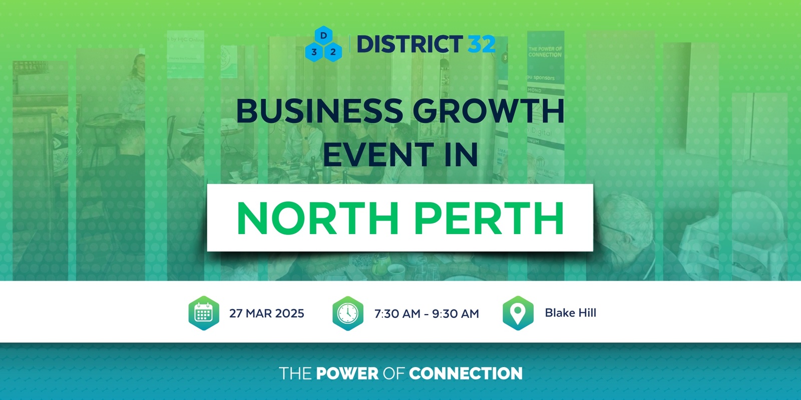 Banner image for District32 Business Networking Perth – North Perth - Thu 27 Mar