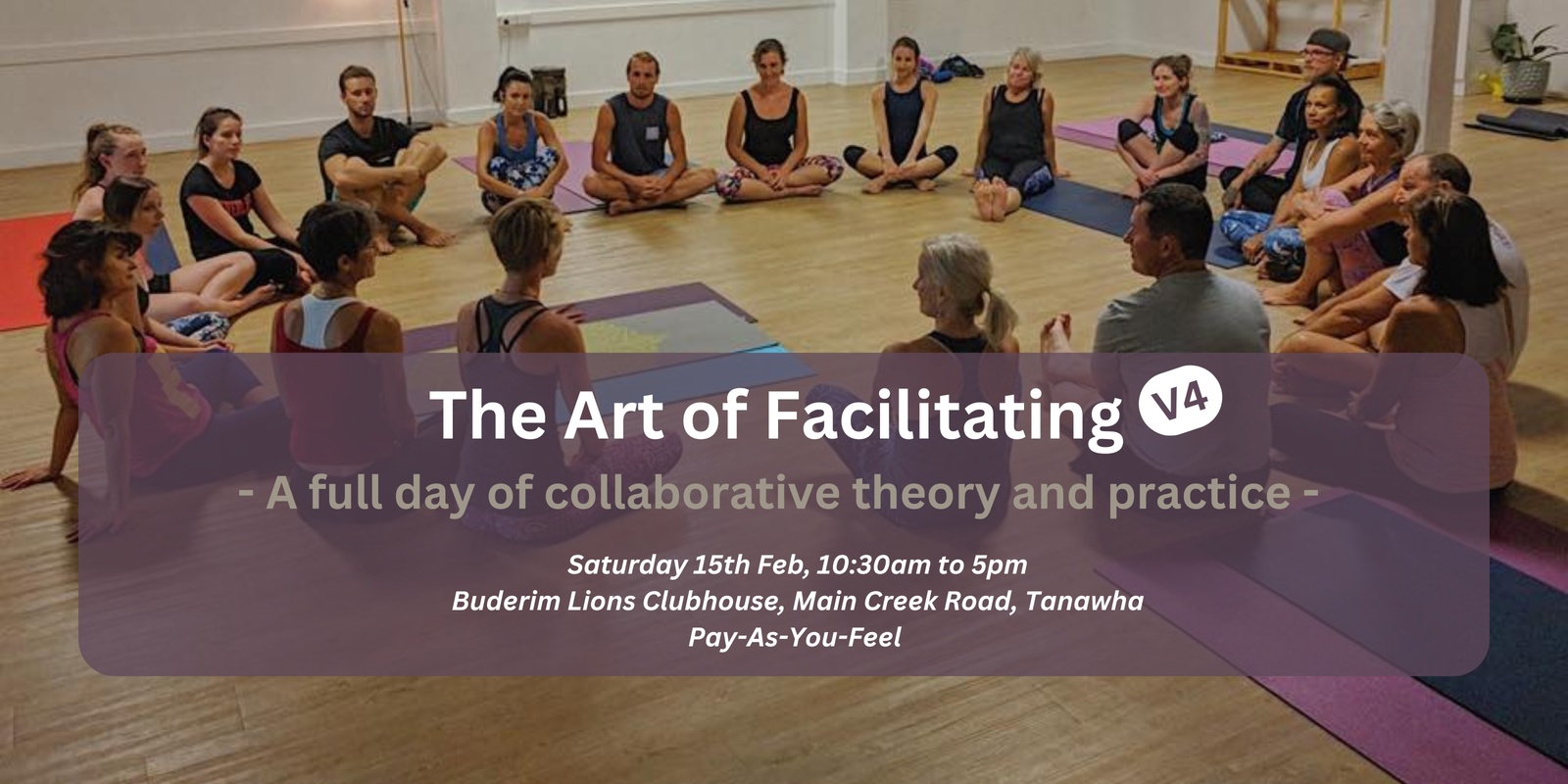 Banner image for The Art of Facilitating (V4) - A full day of collaborative theory and practice.