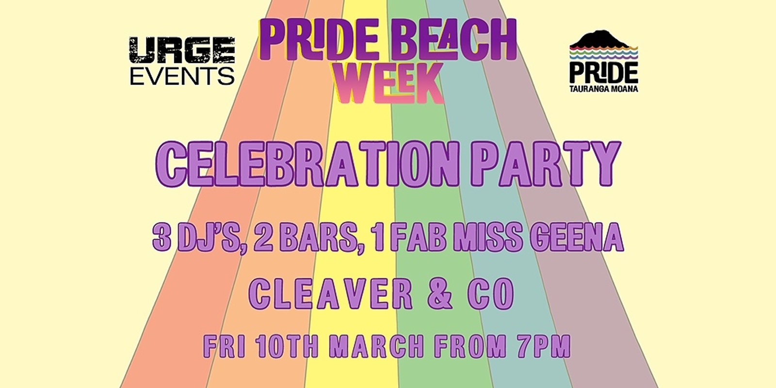 Banner image for Pride Beach Week - Celebration Party!