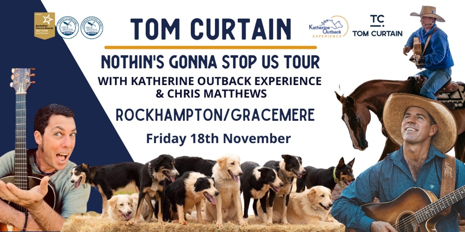 Banner image for Tom Curtain Tour - ROCKHAMPTON QLD