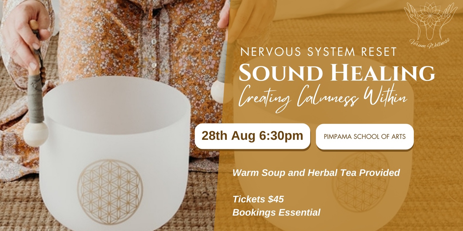 Banner image for NERVOUS SYSTEM RESET - GROUP SOUND HEALING