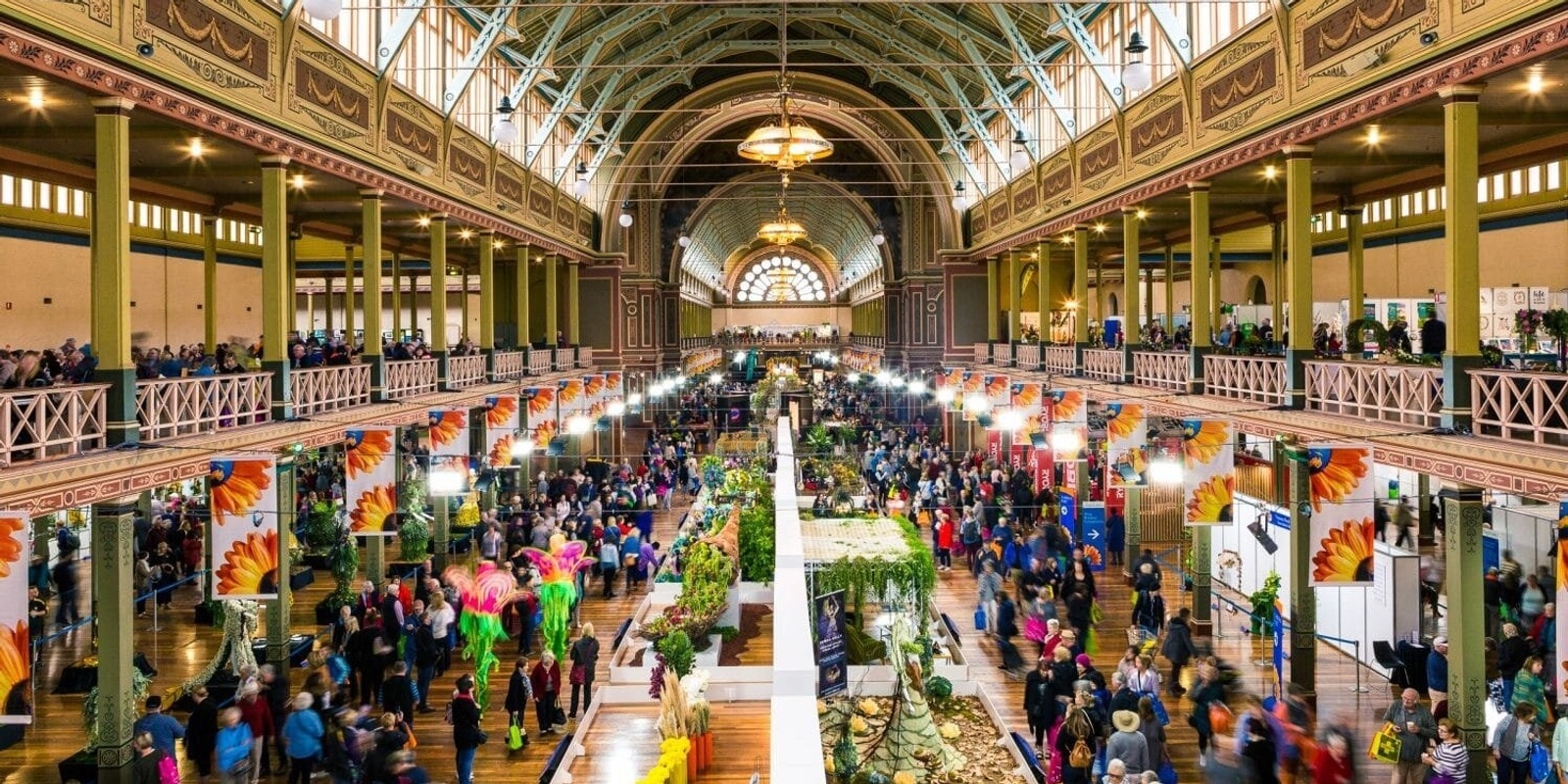 Melbourne International Flower & Garden Show's banner