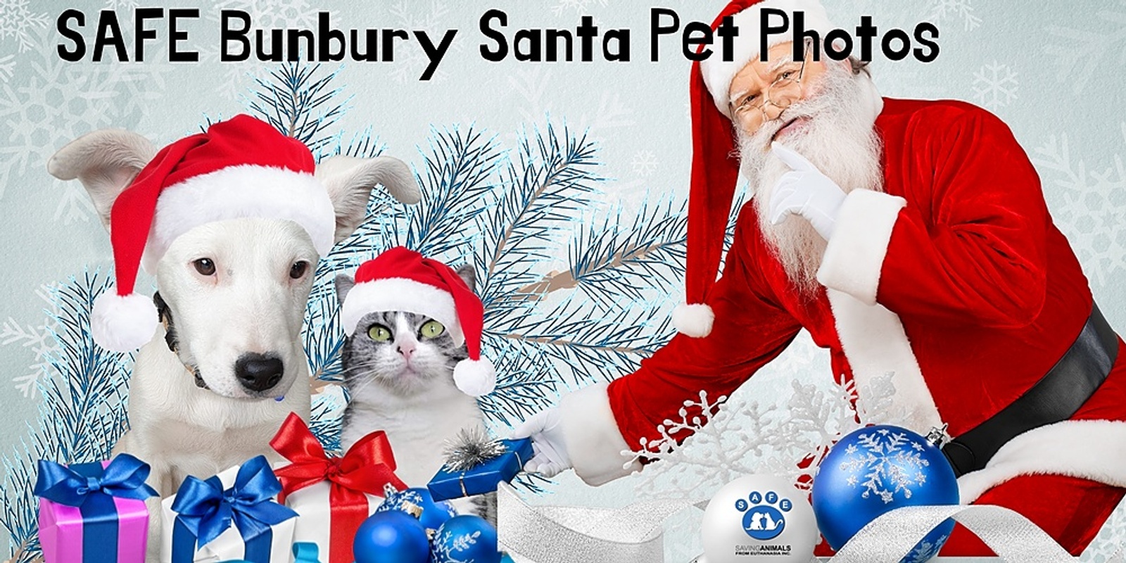 Banner image for SAFE Bunbury Santa Pet Photos 2024