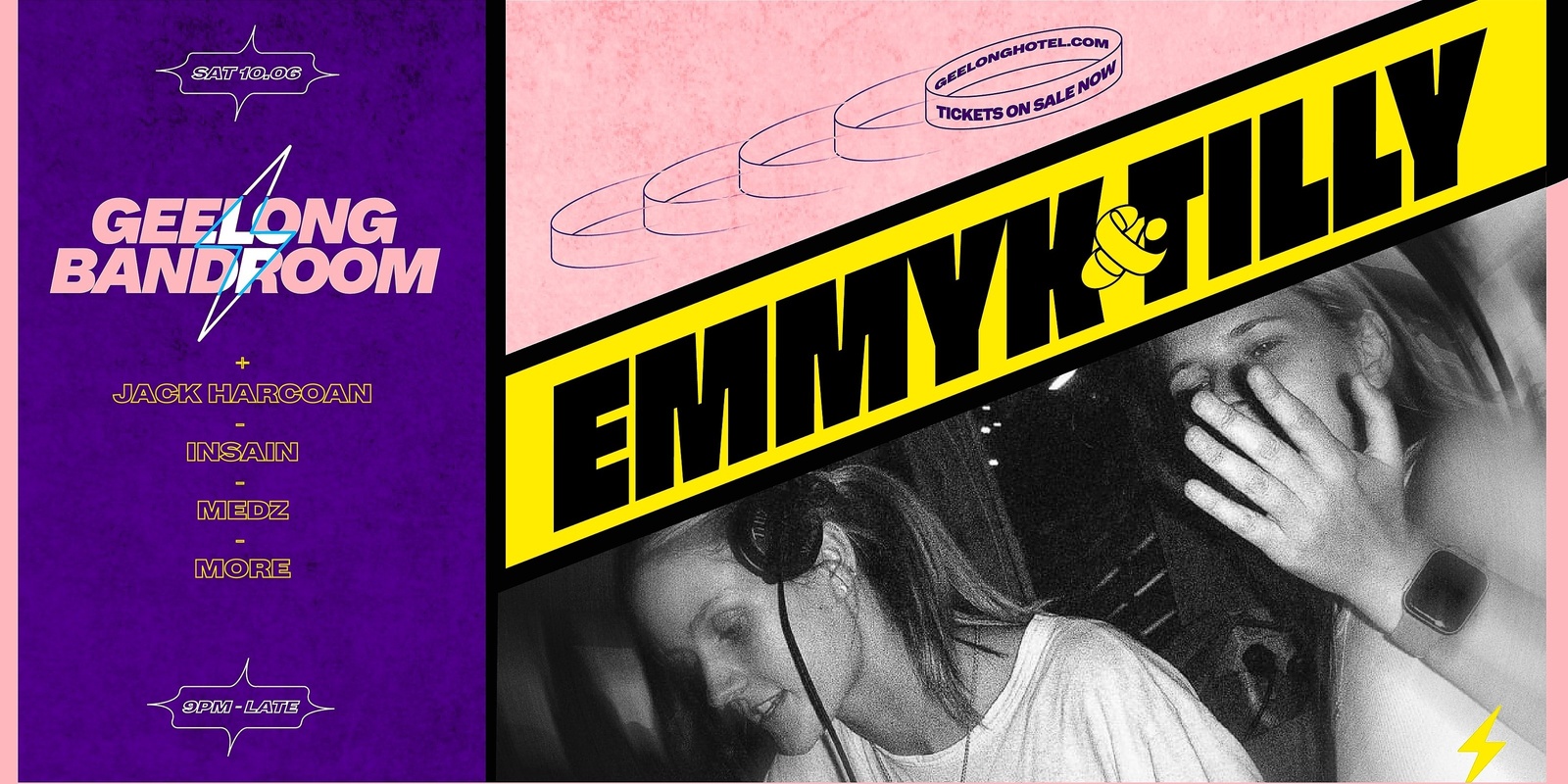 Banner image for Geelong Bandroom  ▬  EMMYK&Tilly 