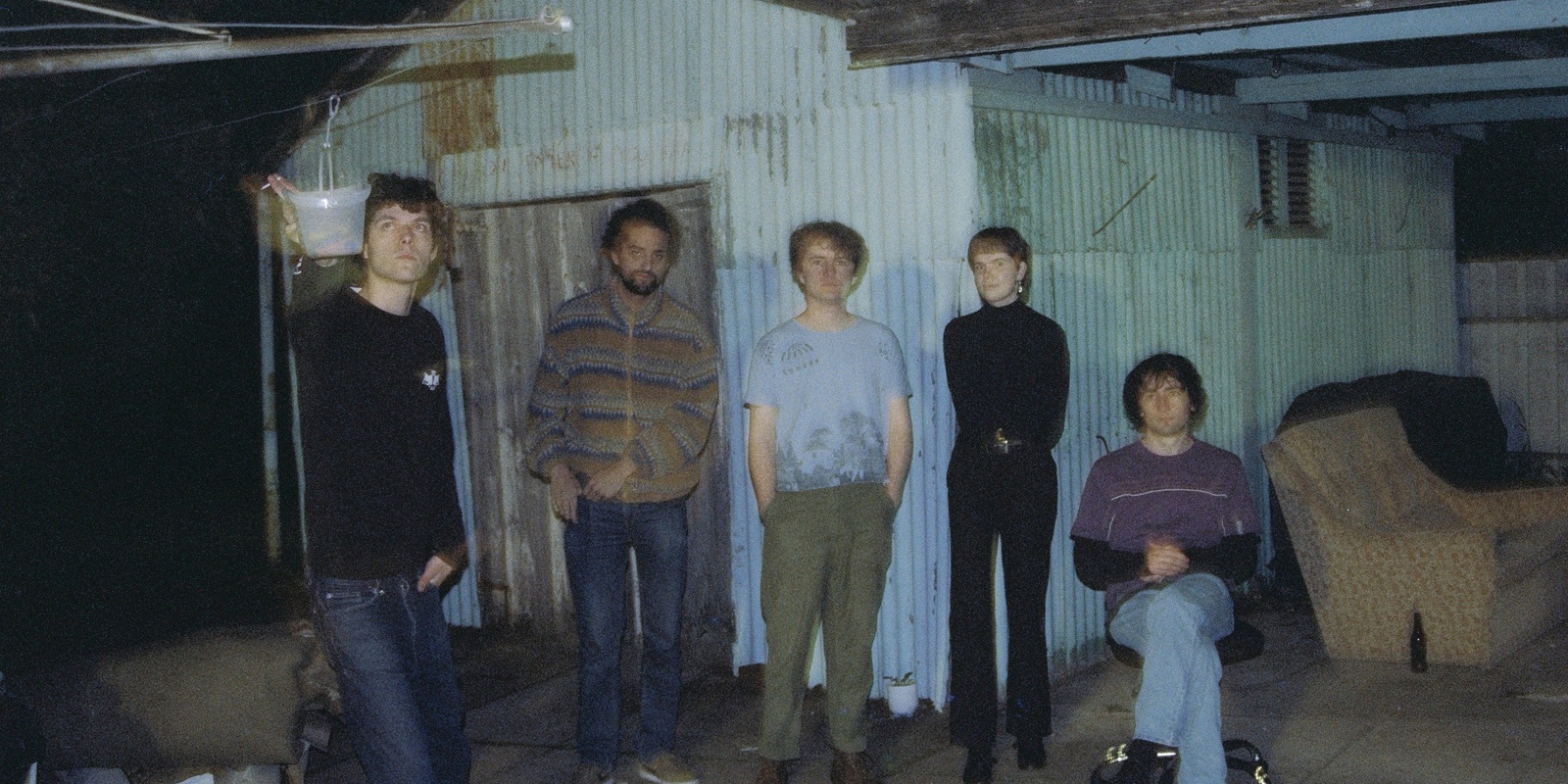 Banner image for Wake In Fright at The Grace Emily with short snarl, Jachin Mee, Bear Phase, and Allan McBean