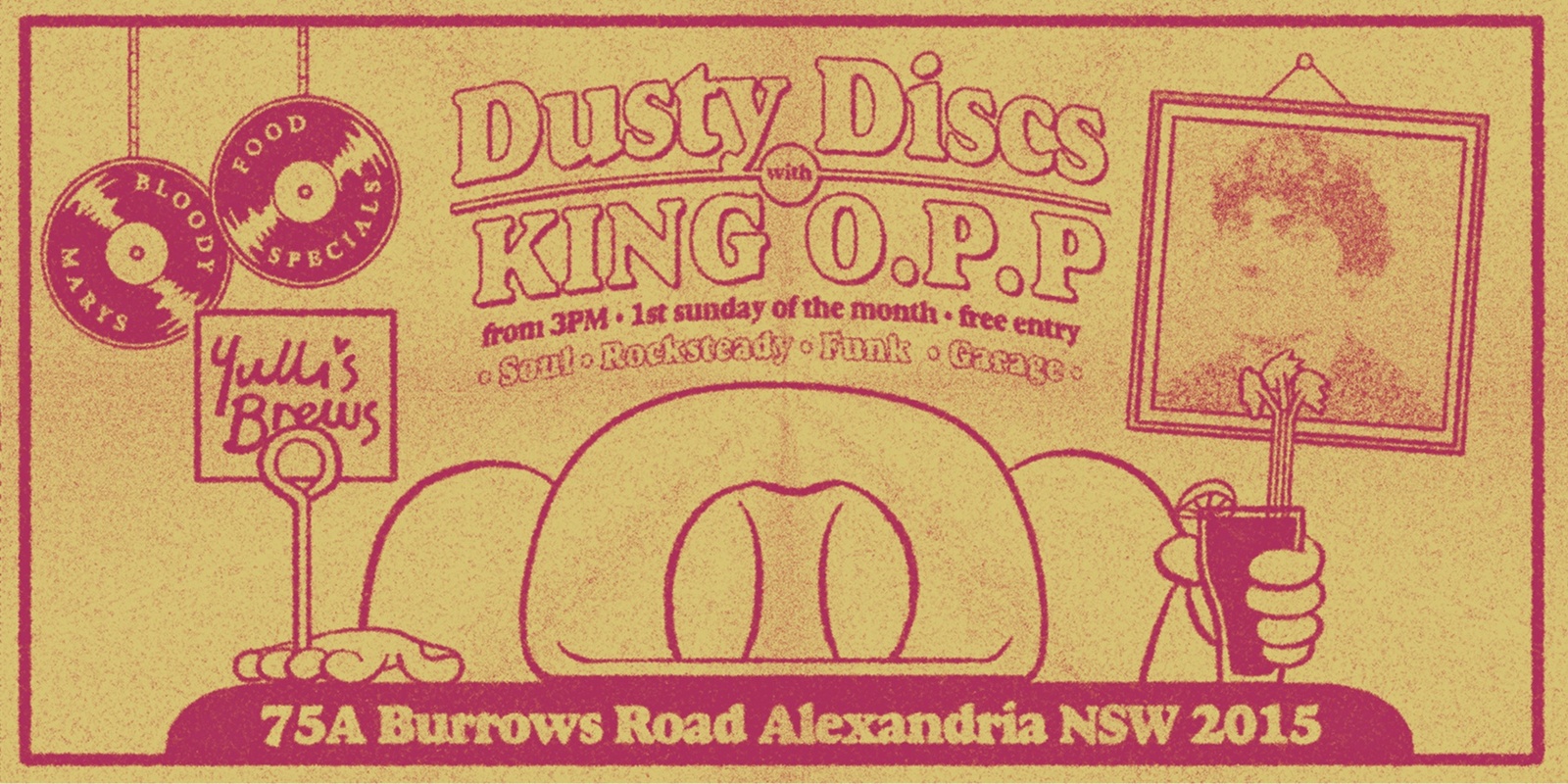 Banner image for DUSTY DISCS WITH KING O.P.P