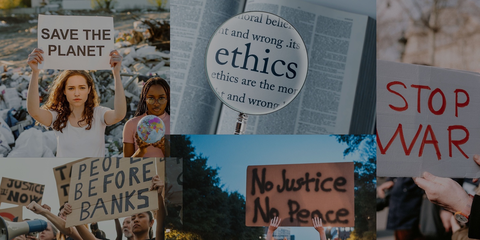 Banner image for Weapons, climate justice & investing ethically