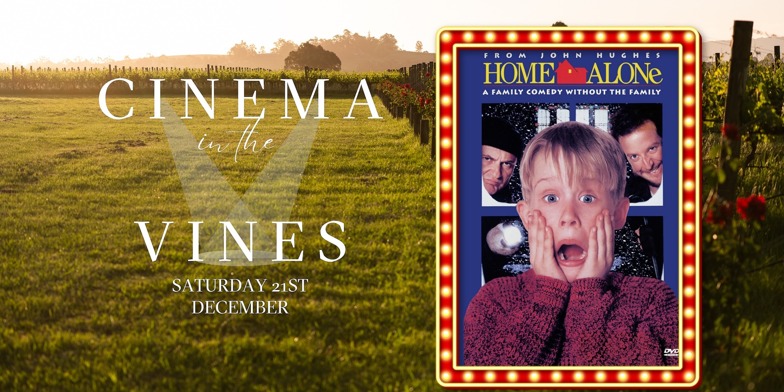 Banner image for Cinema In The Vines- Home Alone 