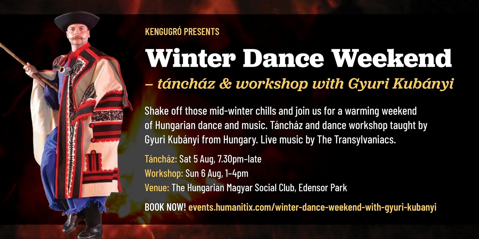 Banner image for Winter Dance Weekend with Gyuri Kubányi