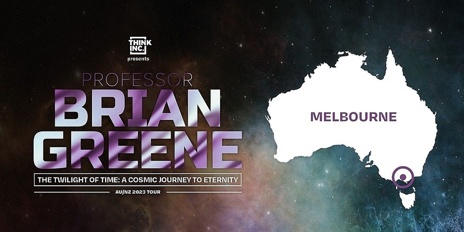 Banner image for Professor Brian Greene - The Twilight of Time [Melbourne]