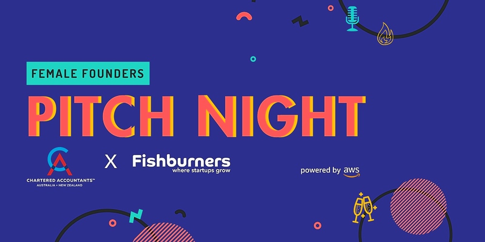 Banner image for Female Founders Pitch Night with Chartered Accountants ANZ