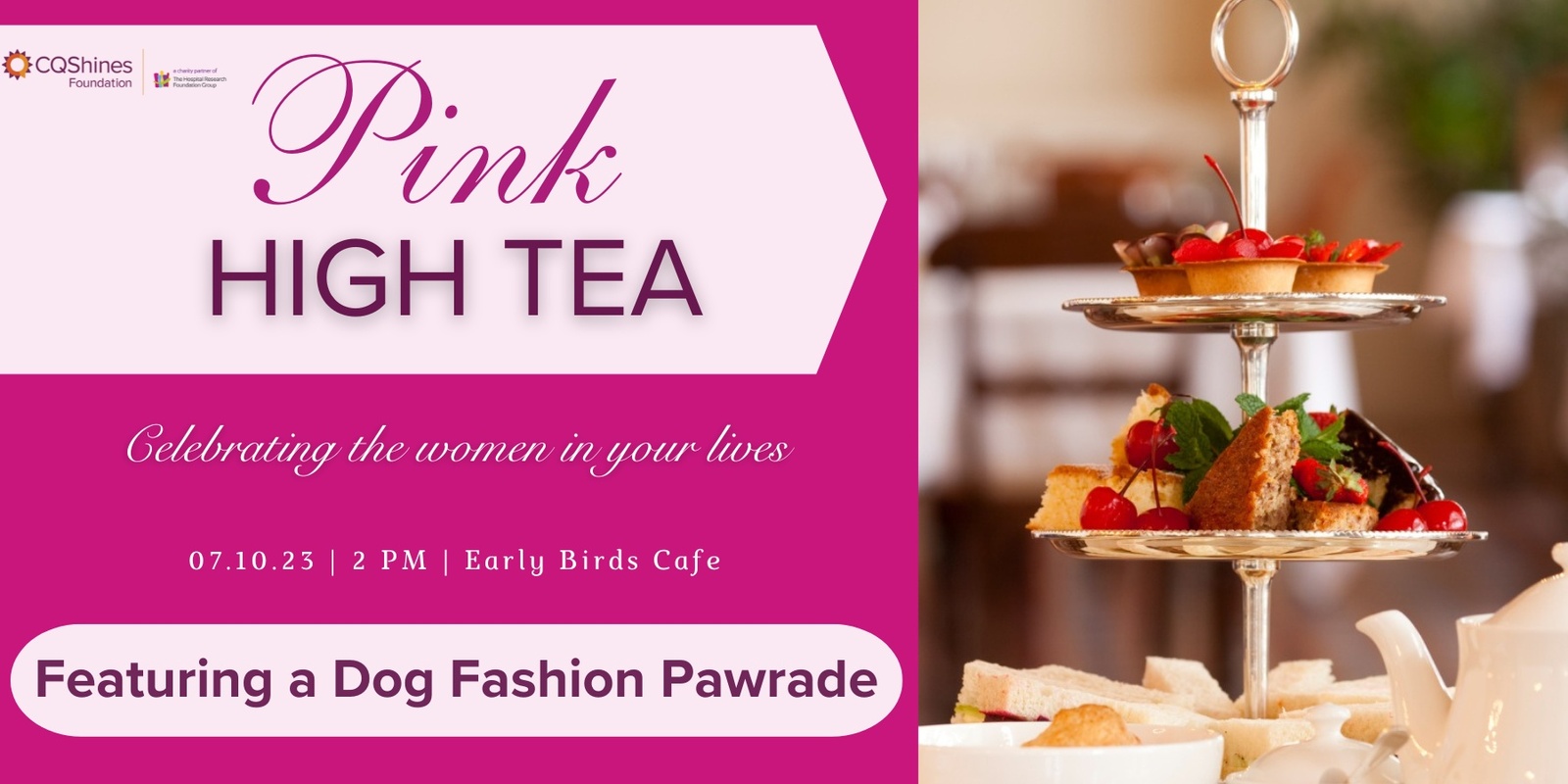 Banner image for Go Pink High Tea