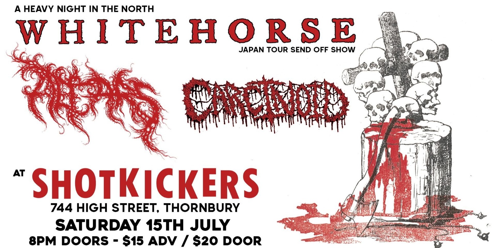 Banner image for Whitehorse @ Shotkickers