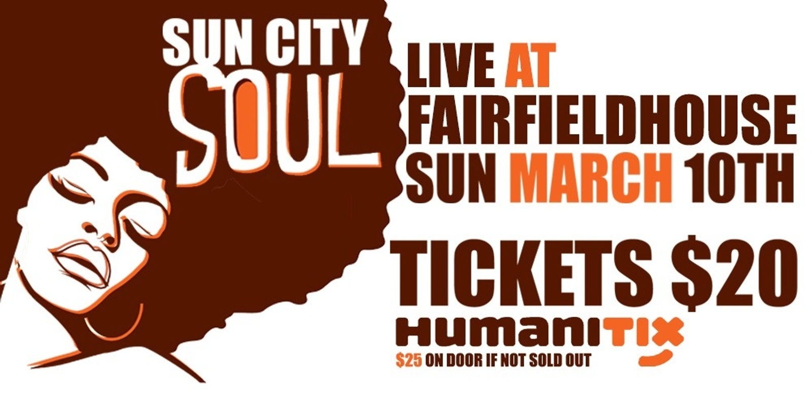 Banner image for Sun City Soul @Fairfield House