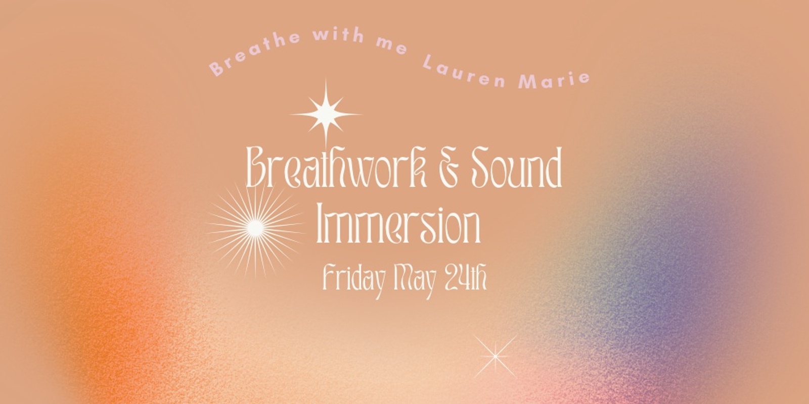 Banner image for Breathwork & Sound Immersion